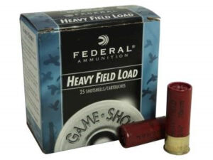 Federal 12 Gauge Ammunition Game-Shok Heavy Field H1254 2-3/4          4 Shot 1-1/4oz 1220oz Case of 250 Rounds