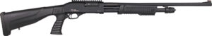 IVER JOHNSON PUMP 20GA 3" - 24" PISTOL GRIP BLACK SYNTH.
