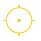 Holosun HS507C-X3-GD Gold Multi-Reticle Reflex Sight product image