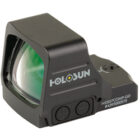 Holosun 507 Comp competition reflex sight with gold multi-reticle, black matte finish
