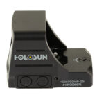Holosun 507 Comp competition reflex sight with gold multi-reticle, black matte finish