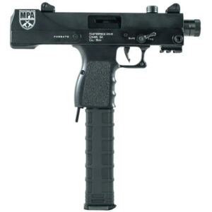 Masterpiece Arms Defender 30T 9mm pistol black Cerakote threaded barrel 30rd