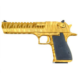 Magnum Research Desert Eagle .44 Magnum 6in Titanium Gold Tiger pistol