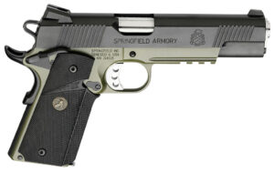 Springfield Armory 1911 Loaded Operator .45 ACP 5in OD green frame black slide Tritium sights