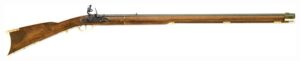 Traditions R2010 Kentucky .50 Cal Flintlock Rifle 33.5 in blued octagonal barrel hardwood stock