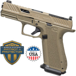 Shadow Systems XR920 Elite Slide 9MM 4 inch barrel FDE night sights black barrel