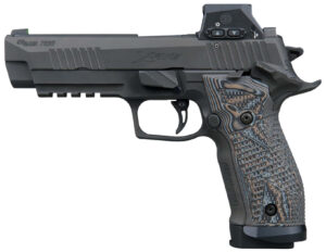 Sig Sauer P226 X-Five Extreme 9mm 5-inch pistol with black/gray Hogue G10 grips