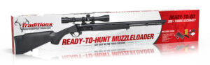 Traditions NitroFire .50 cal muzzleloader 26-inch Desert Web/Tungsten CeraKote