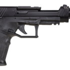 Taurus TX22 Competition SCR .22 LR pistol, black, with TandemKross compensator