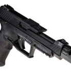 Taurus TX22 Competition SCR .22 LR pistol, black, with TandemKross compensator