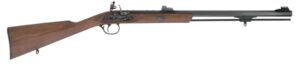 Traditions Deerhunter .50 cal flintlock muzzleloader, 24 inch blued octagonal barrel, Williams fiber optic sights