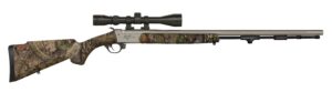 Traditions Pursuit XT .50 Cal 26in Mossy Oak Break-Up Country camo with mounted 3-9x40 scope