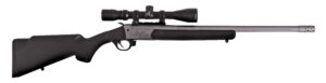 Traditions Outfitter G3 CR5-361130T .360 Buckhammer 22 inch rifle with 3-9x40 scope black synthetic stock
