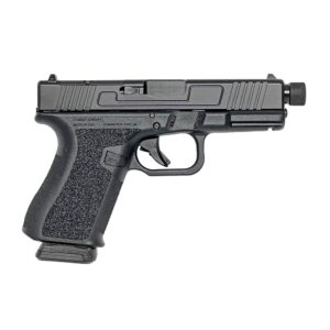 Combat Armory CA19 9mm handgun, 4.49-inch threaded barrel, black finish