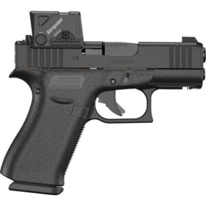 Glock G43X MOS8 9mm pistol with Aimpoint COA 3.5 MOA and two 10-round magazines