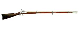 Traditions 1861 Springfield .58 cal musket kit with 40 inch rifled barrel and unfinished walnut stock