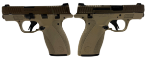 Smith & Wesson Bodyguard 2.0 .380 ACP 2.75-inch two-tone tan handgun