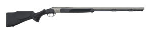 Traditions Vortek StrikerFire .45 Cal 28 inch muzzleloader with black synthetic Hogue overmold stock
