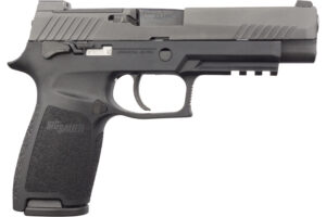 Sig Sauer P320F M17 9mm pistol in black with 21-round capacity
